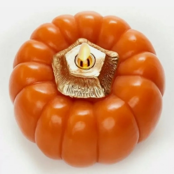 ISO Luminara flameless Harvest pumpkin led candle - Picture 3 of 4